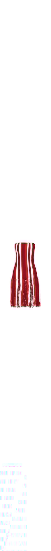 Blusa Feminina Com Franjas Em Tricot - Vermelho