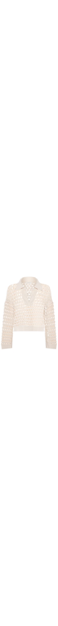 Blusa Feminina Com Gola Polo - Bege