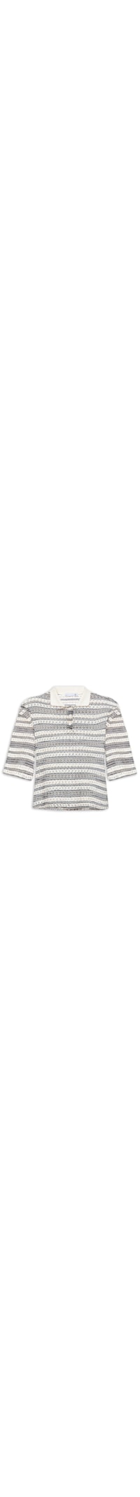 Blusa Feminina Com Gola Polo - Bege