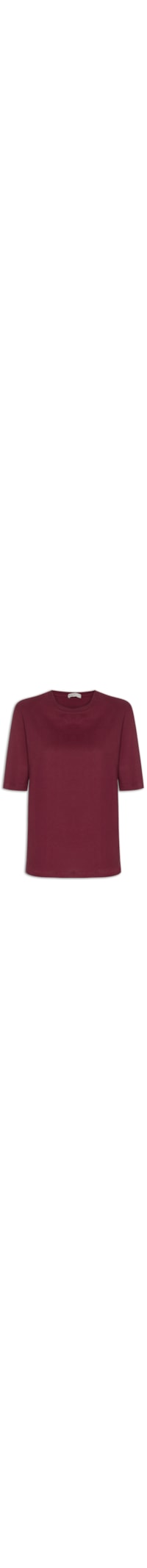 Blusa Feminina Com Ombreira - VInho