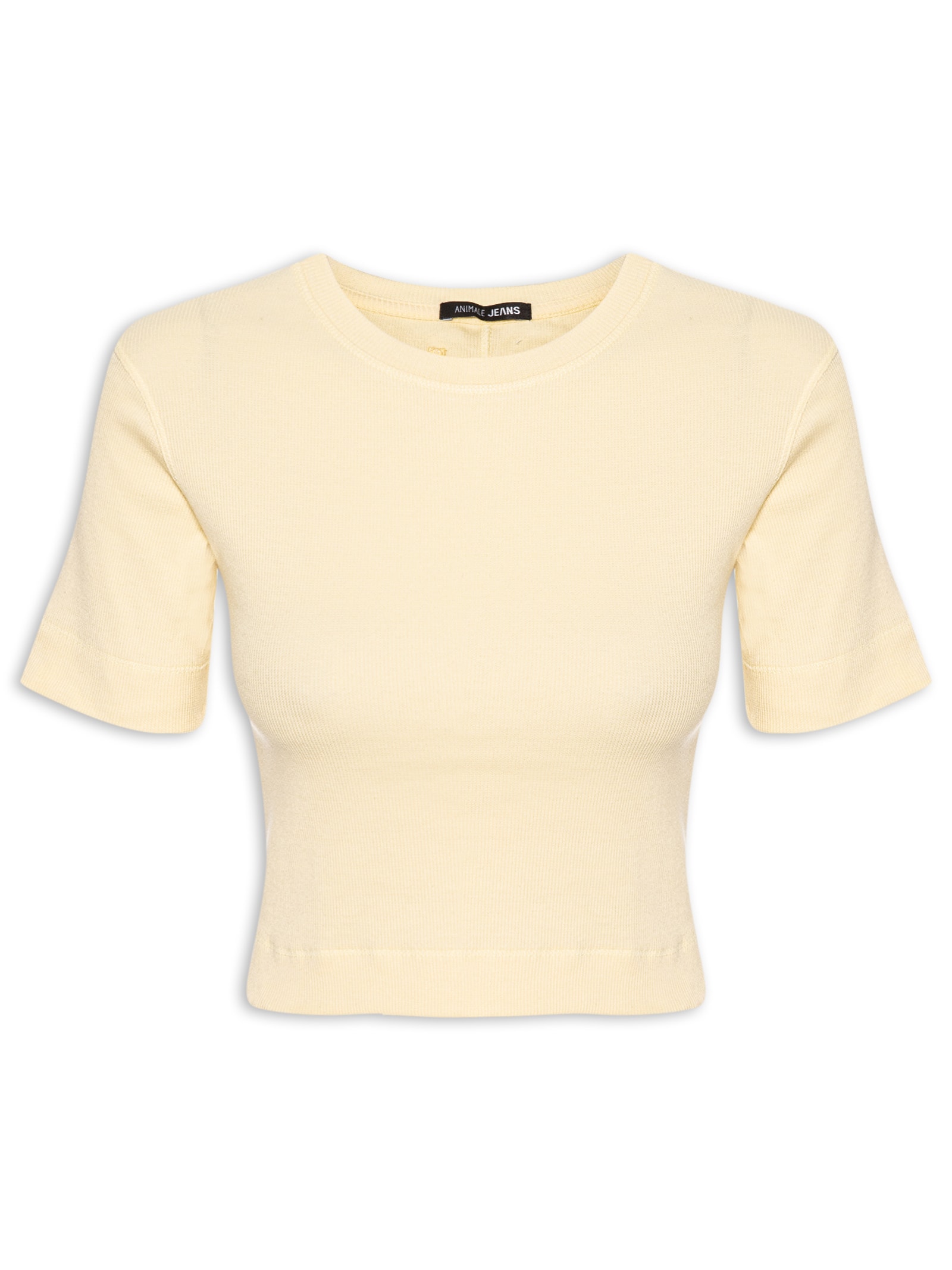 Blusa Feminina Com Recorte Costas Amarelo Animale Jeans