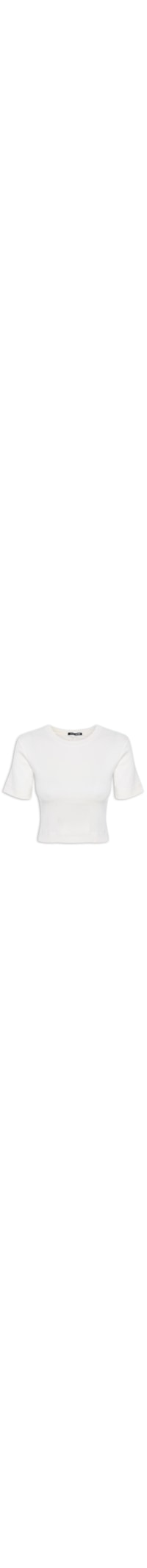 Blusa Feminina Com Recorte Costas - Branco