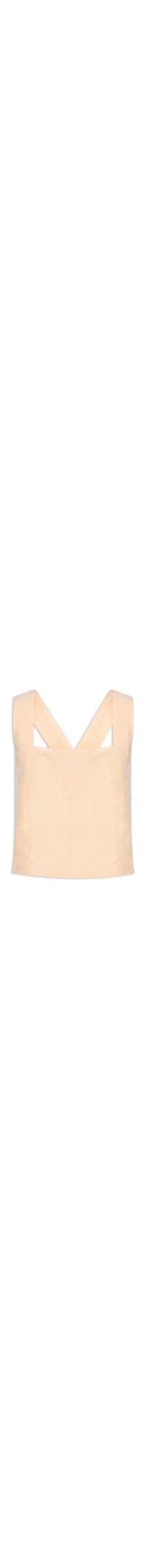 Blusa Feminina Com Transpasse Nas Costas - Amarelo