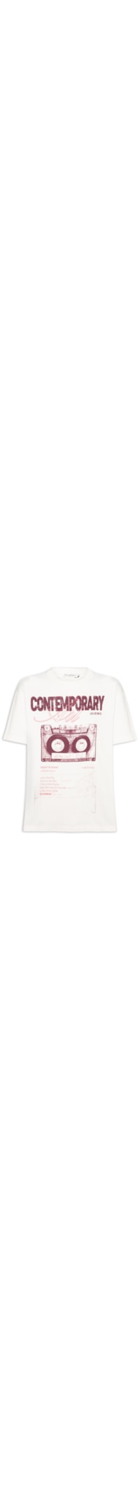 Blusa Feminina Contemporâneo - Branco