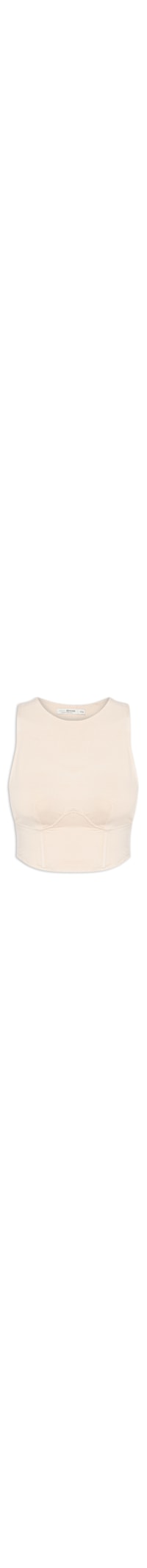 Blusa Feminina Corselet - Bege