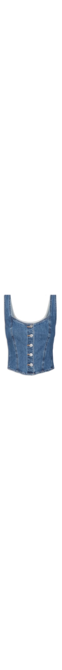 Blusa Feminina Corset Alani - Azul