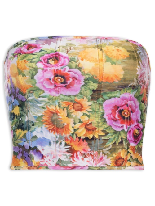 Blusa Feminina Corset Luisa – Amarelo