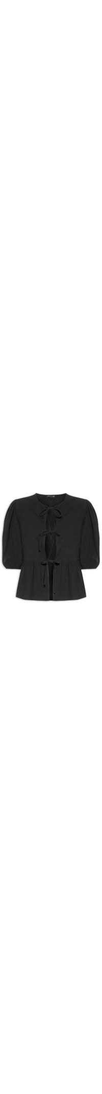 Blusa Feminina Cotton - Preto