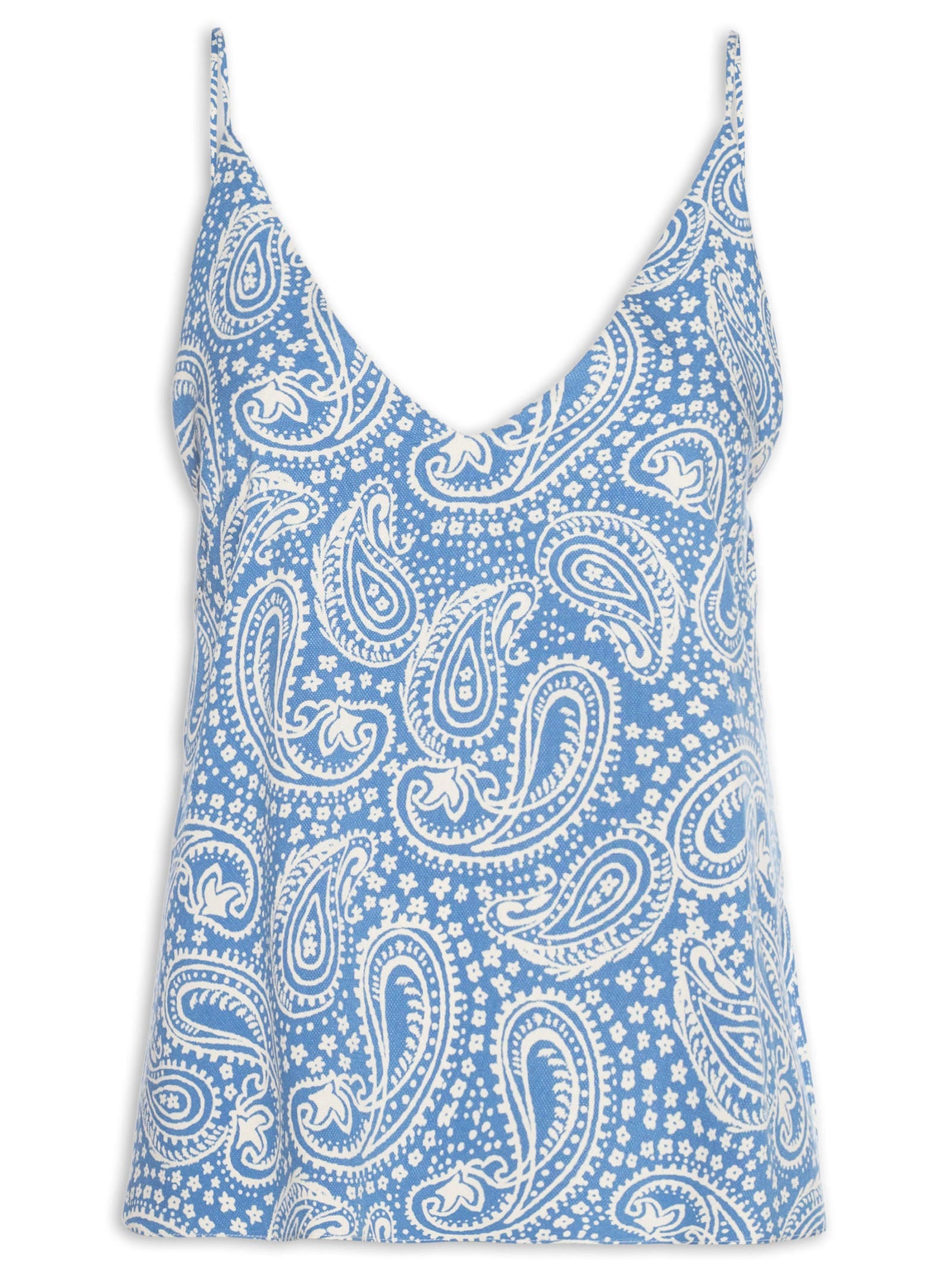 Blusa Feminina Crepe Estampa Céu Sereno Azul Dress To