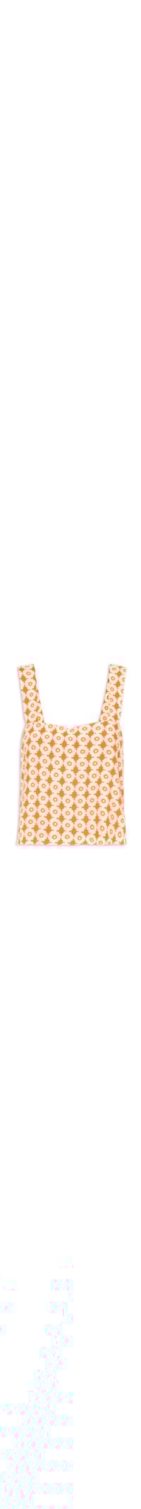 Blusa Feminina Crepe Estampa Melissa - Laranja