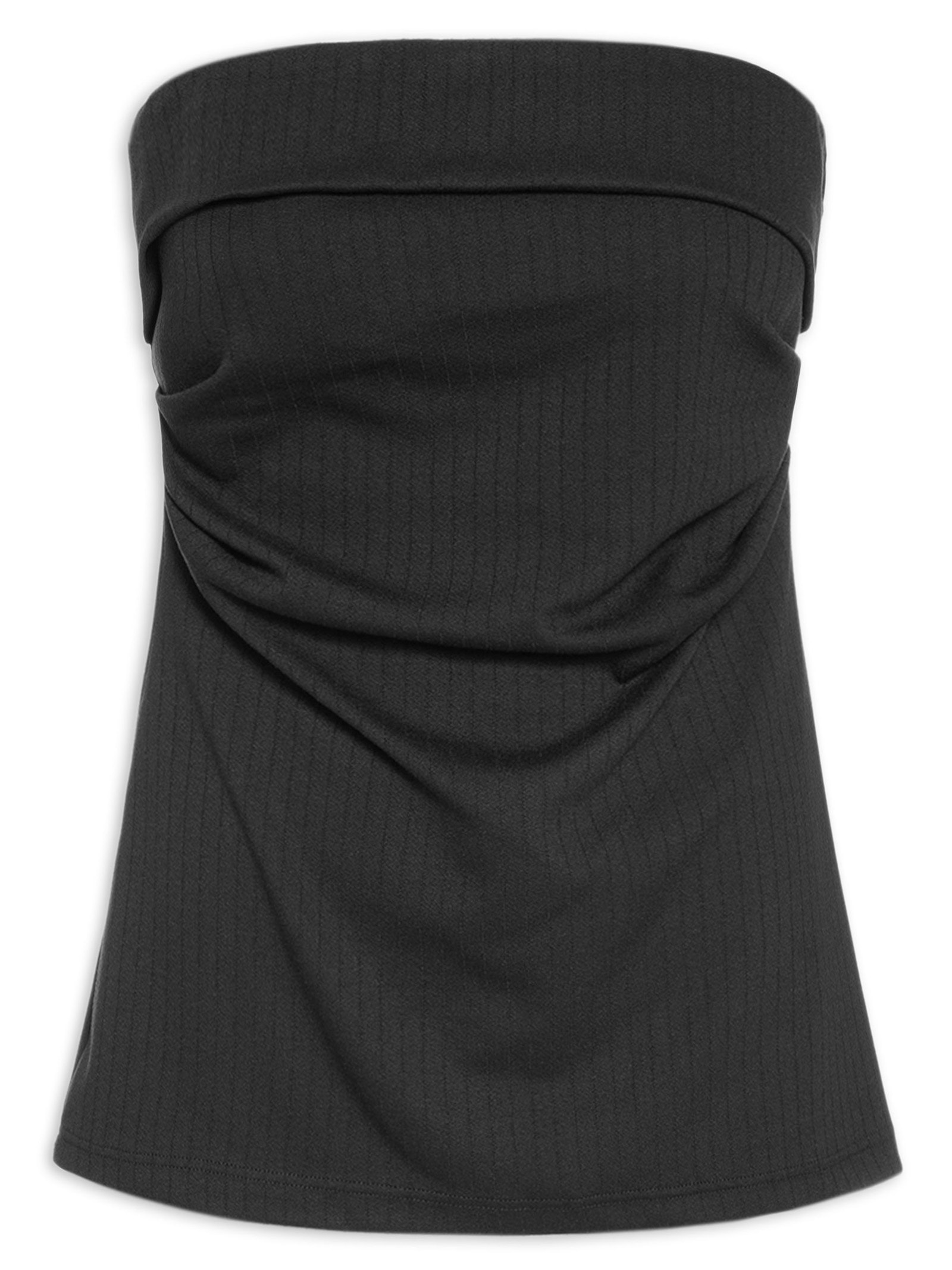 Blusa Feminina Crepe Scala Preto Lez A Lez