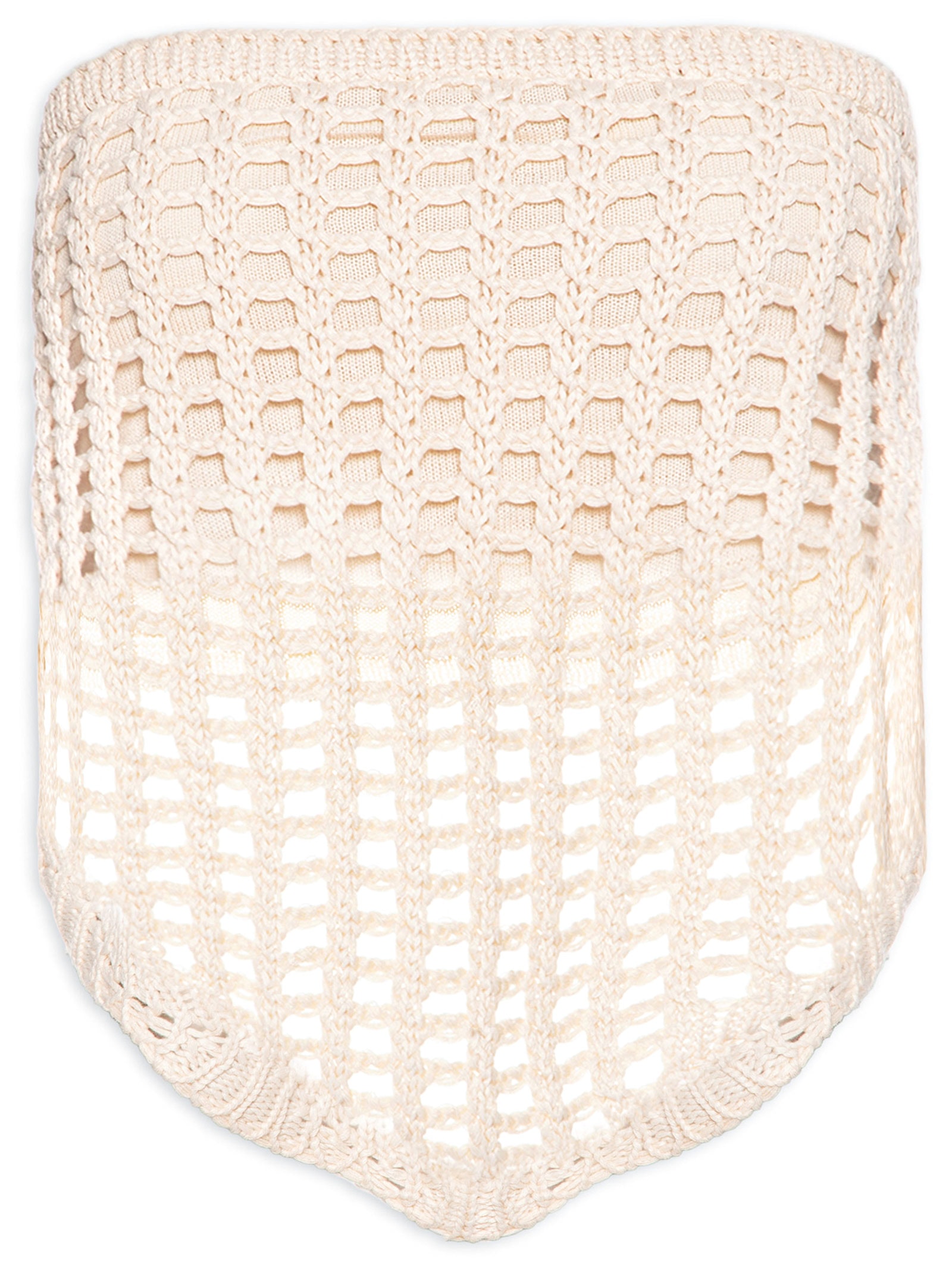 Blusa Feminina Crochet Lenço Bege Dress To