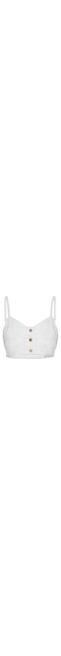 Blusa Feminina Cropped - Branco