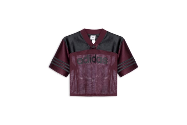Blusa Feminina Cropped Jersey Adicolor - Vermelho
