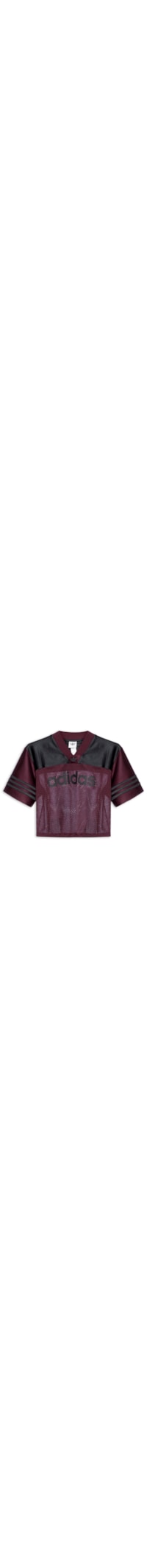 Blusa Feminina Cropped Jersey Adicolor - Vermelho