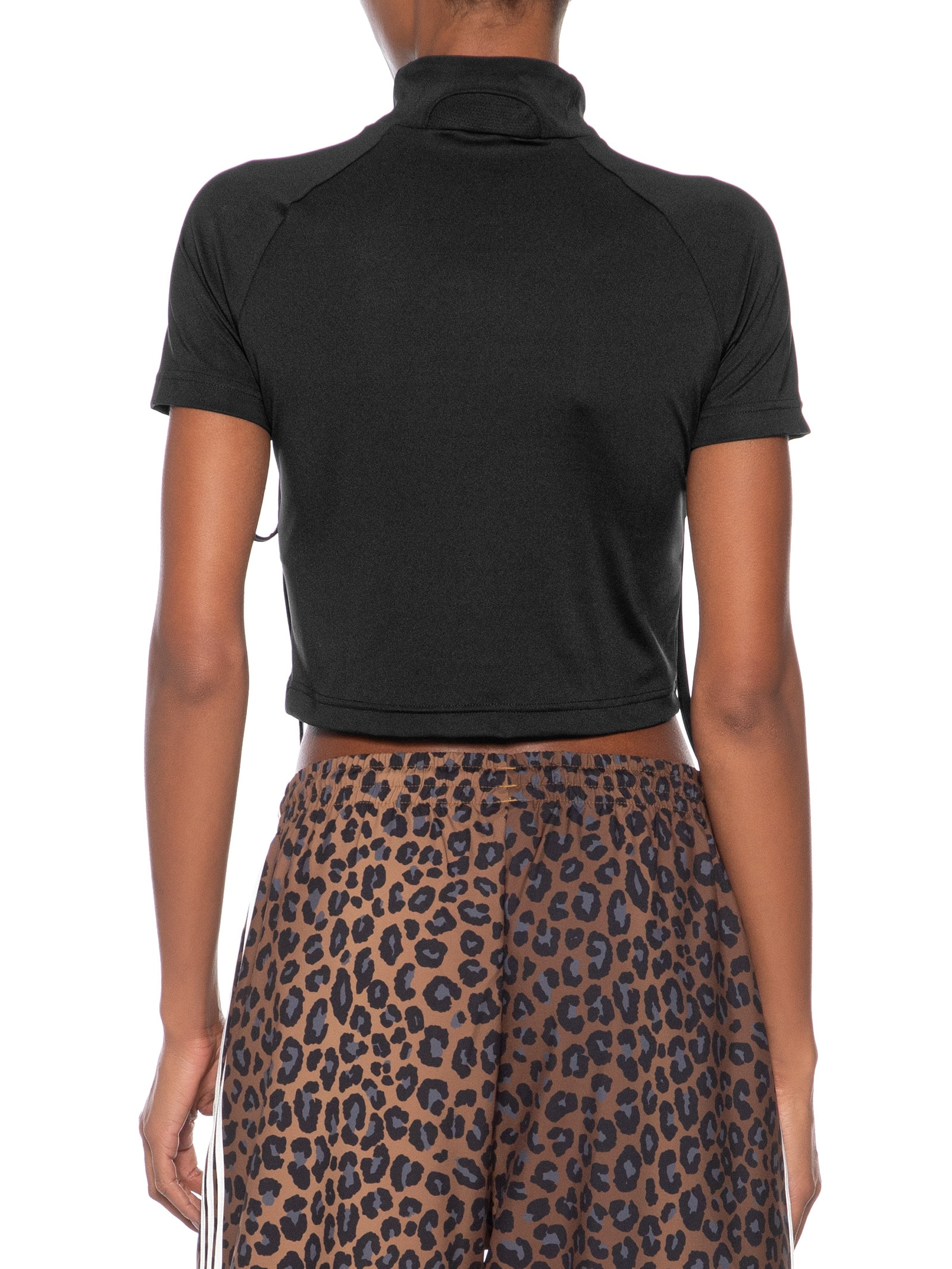 Adidas Originals - Blusa Feminina Cropped Ribbon Cut-Out - Preto
