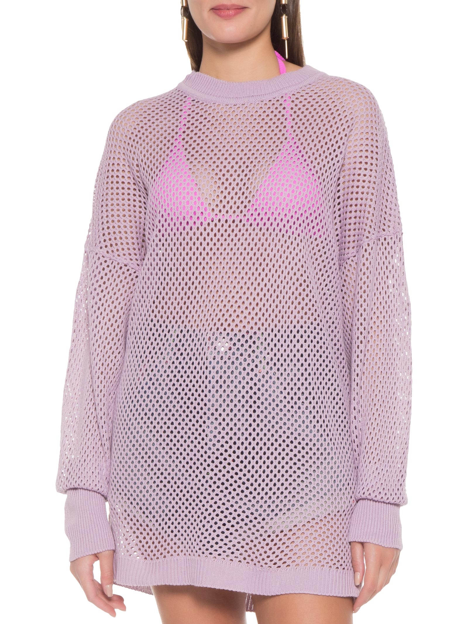 Blusa Feminina Cropped Tricot Com Amarração Azul My Favorite Things