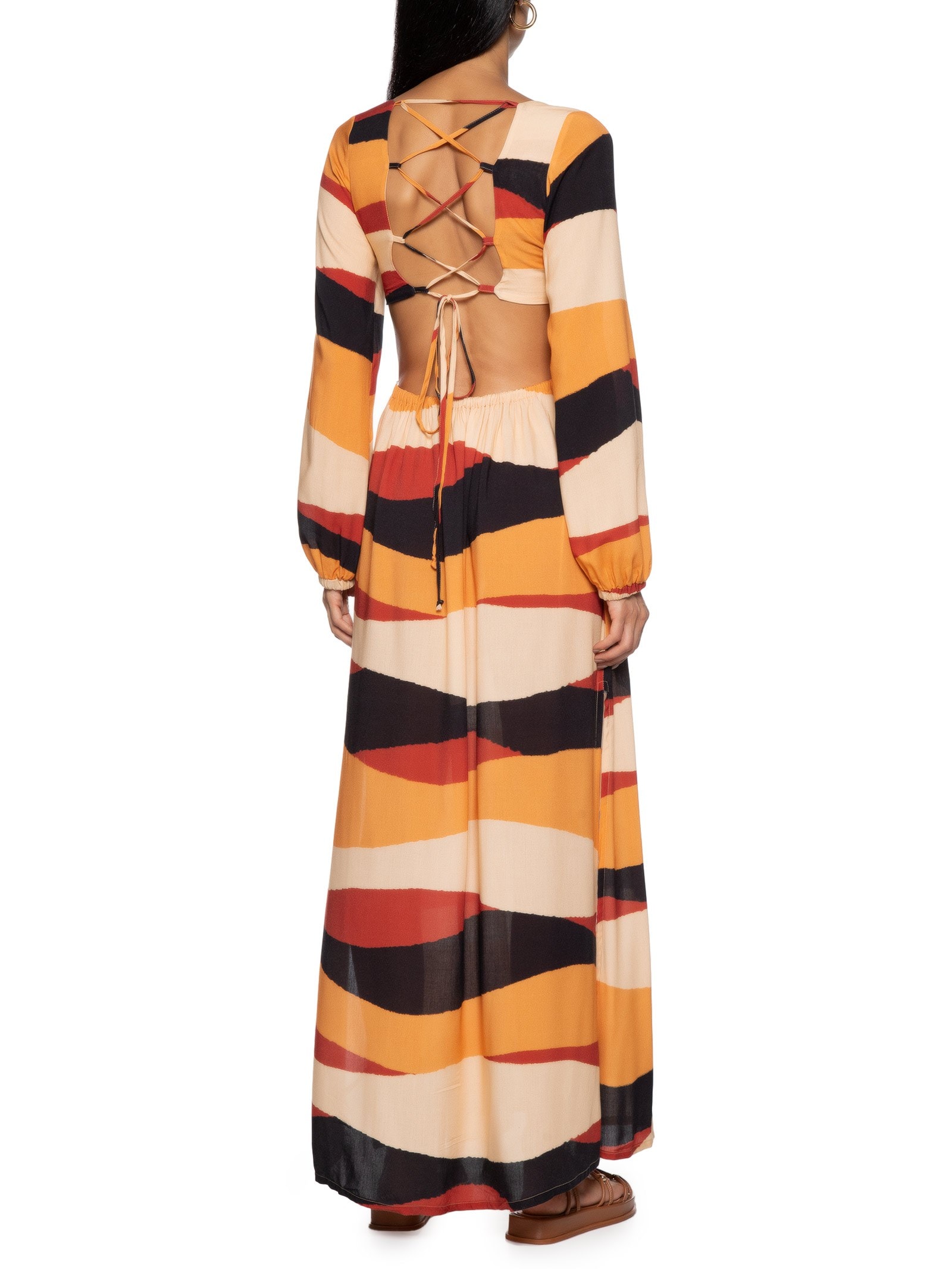 Blusa Feminina Cropped Tricot Com Amarração Azul Cacay