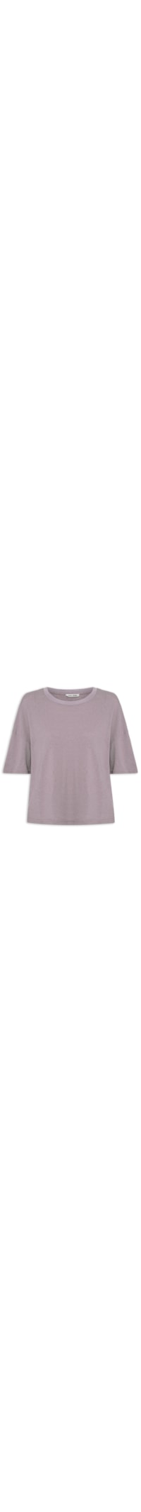 Blusa Feminina De Malha Básica - Lilás