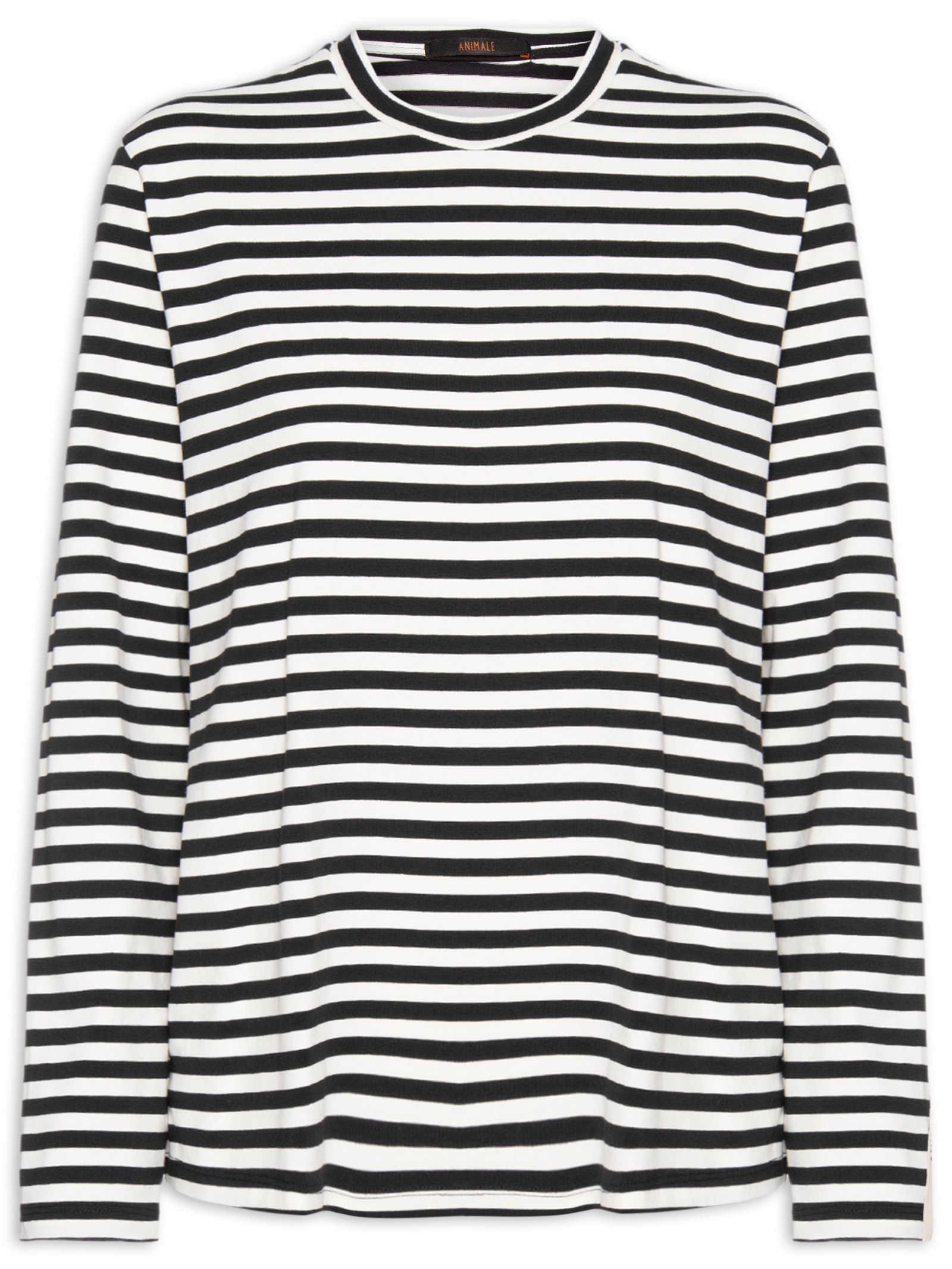 Blusa Feminina de Manga Fio Tinto – Preto Animale