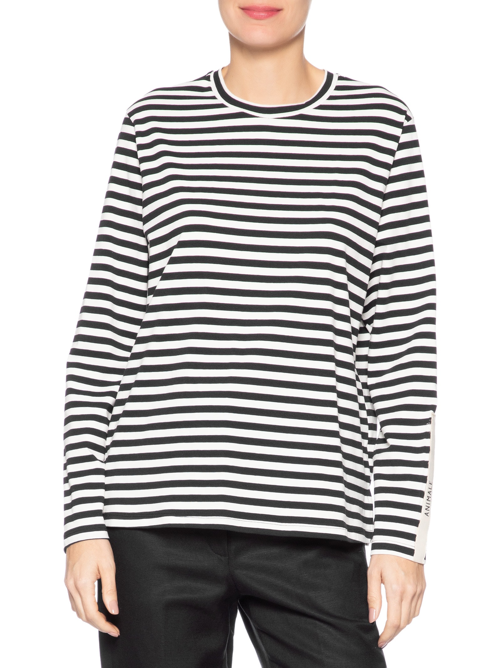 Blusa Feminina de Manga Fio Tinto – Preto Animale