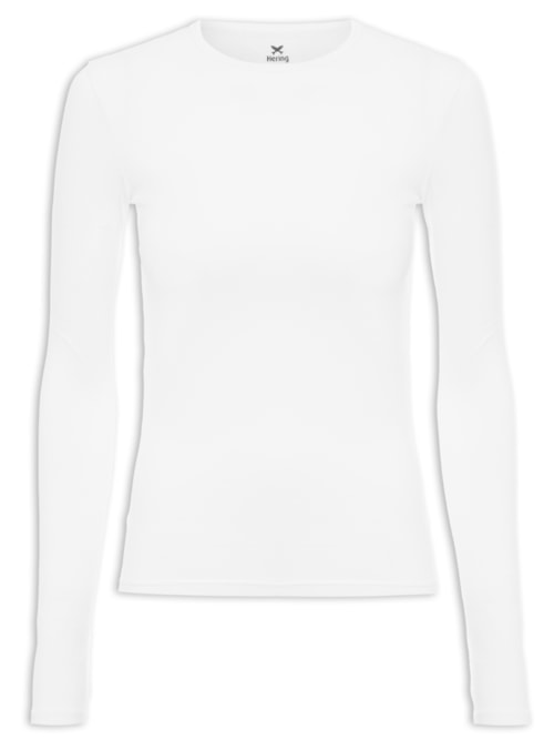 Blusa Feminina De Manga Longa – Branco