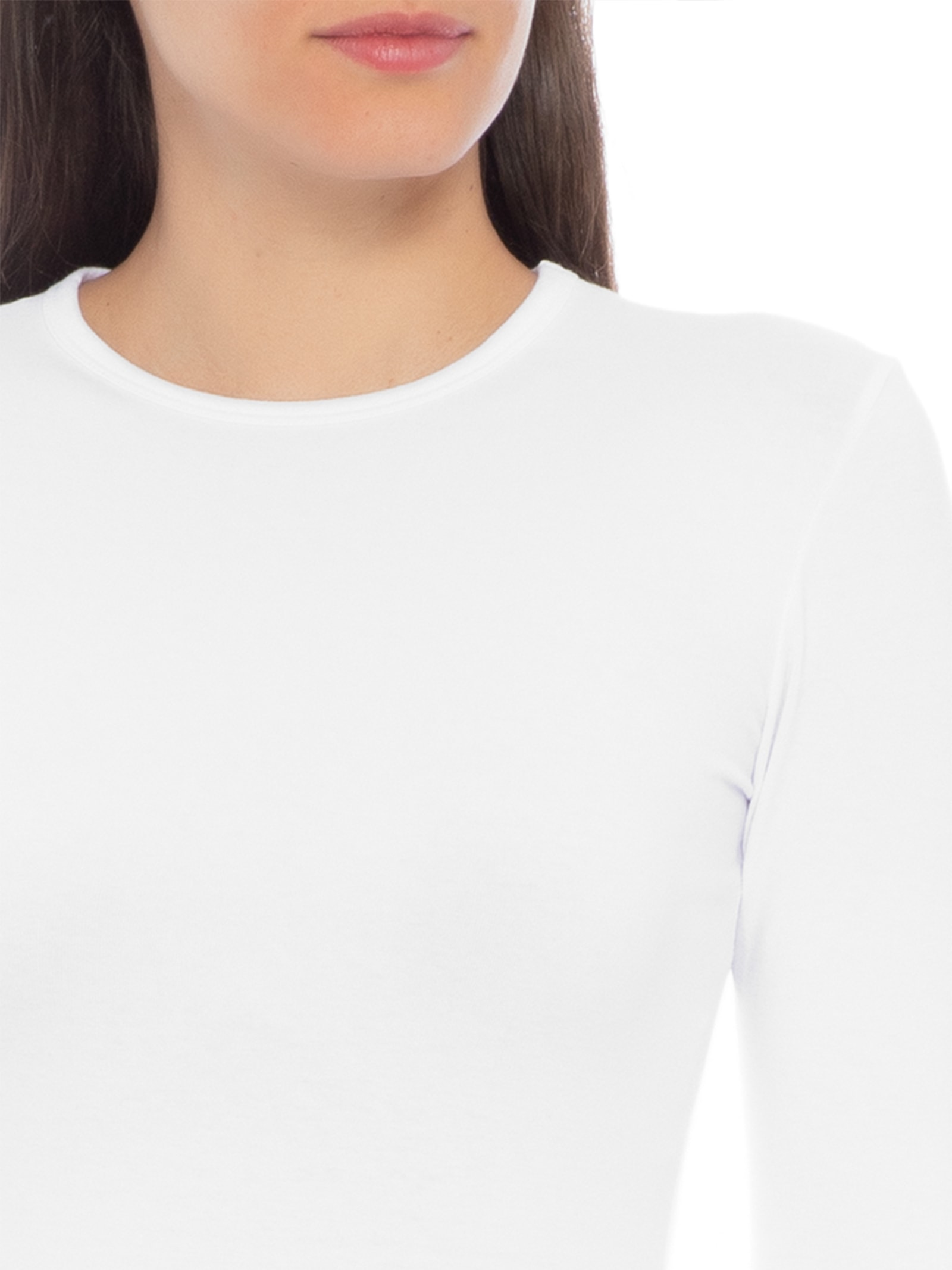 Blusa Feminina De Manga Longa Branco  Hering