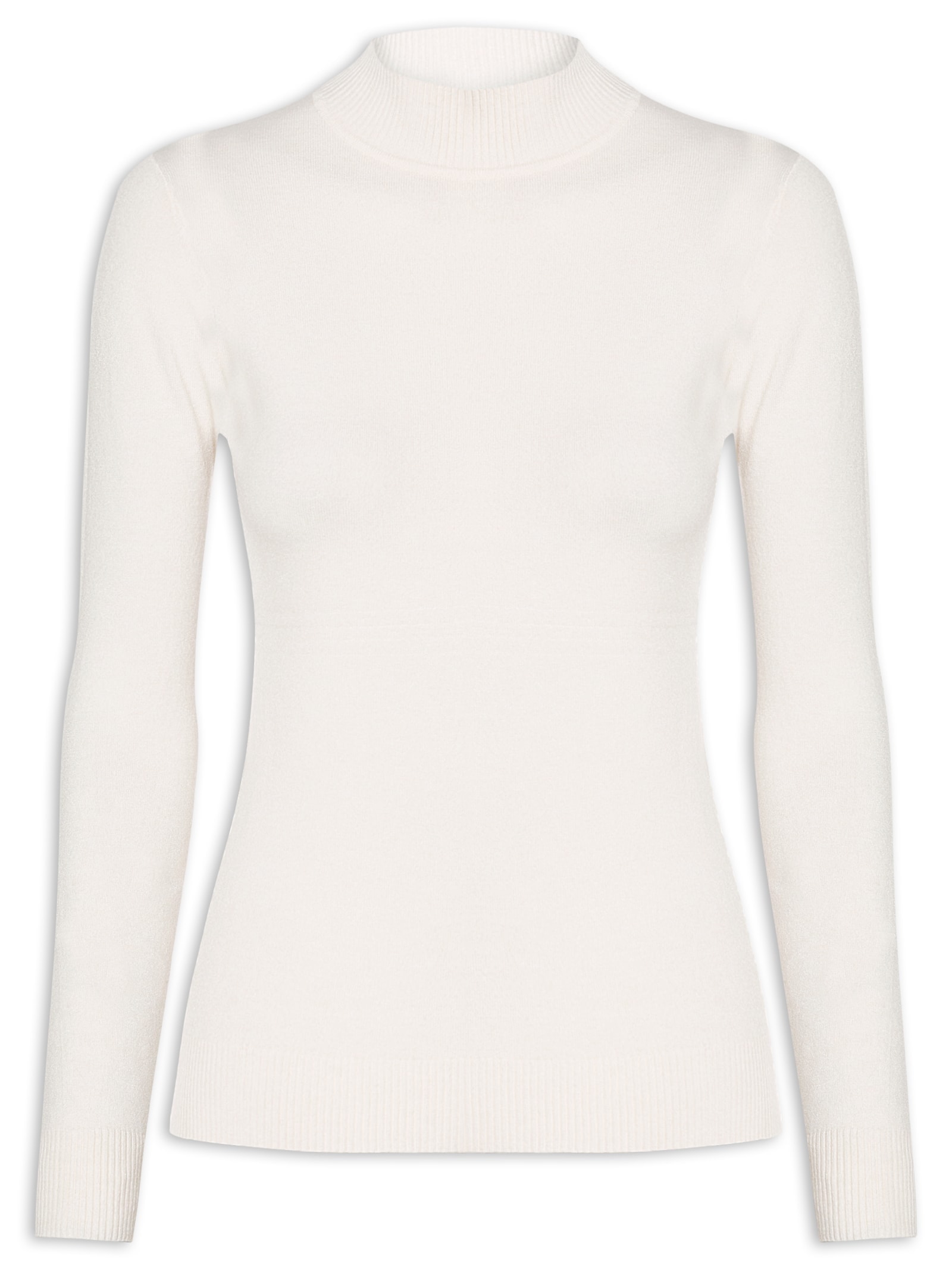 Blusa Feminina De Manga Longa Em Tricot Off White Market 33
