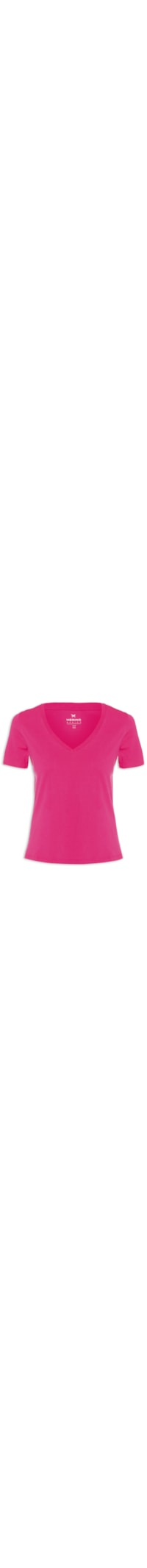 Blusa Feminina De Mangas Curtas - Rosa