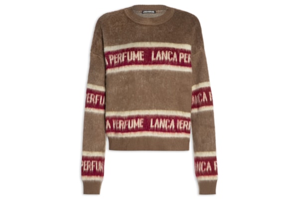 Blusa Feminina De Tricot Manga Longa Signature - Marrom