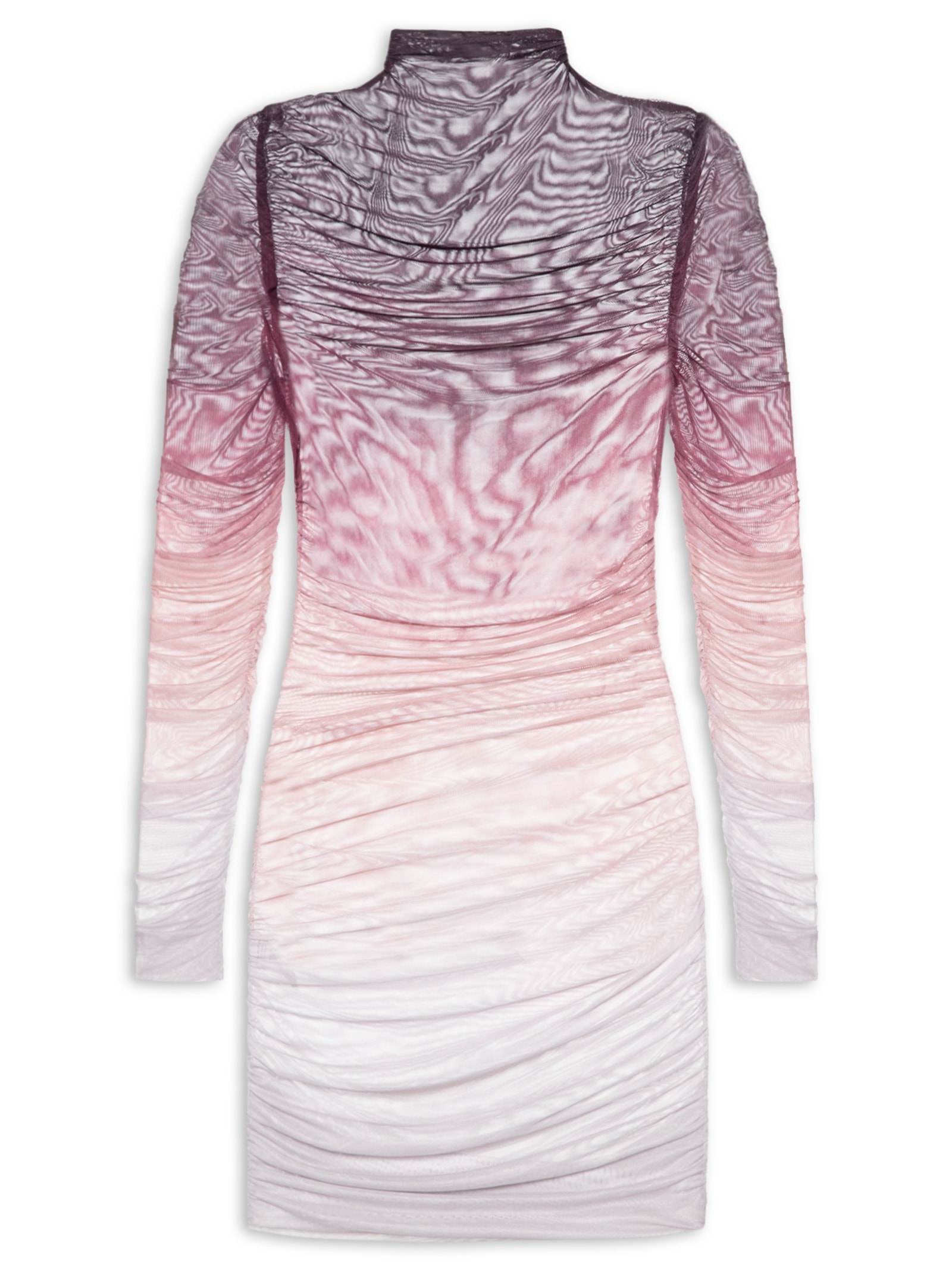 Blusa Feminina De Tule Alongada Rosa Lança Perfume