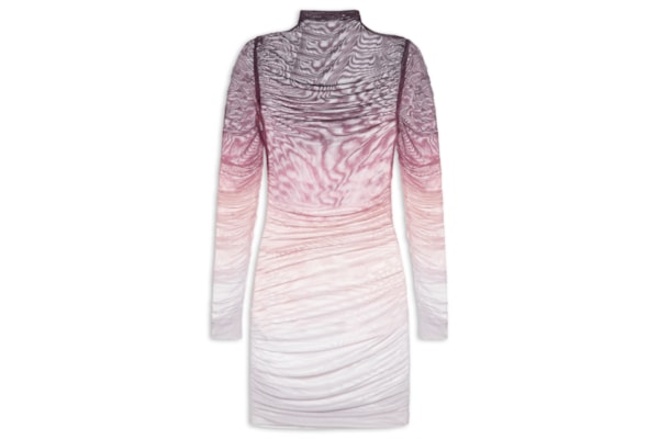 Blusa Feminina De Tule Alongada - Rosa