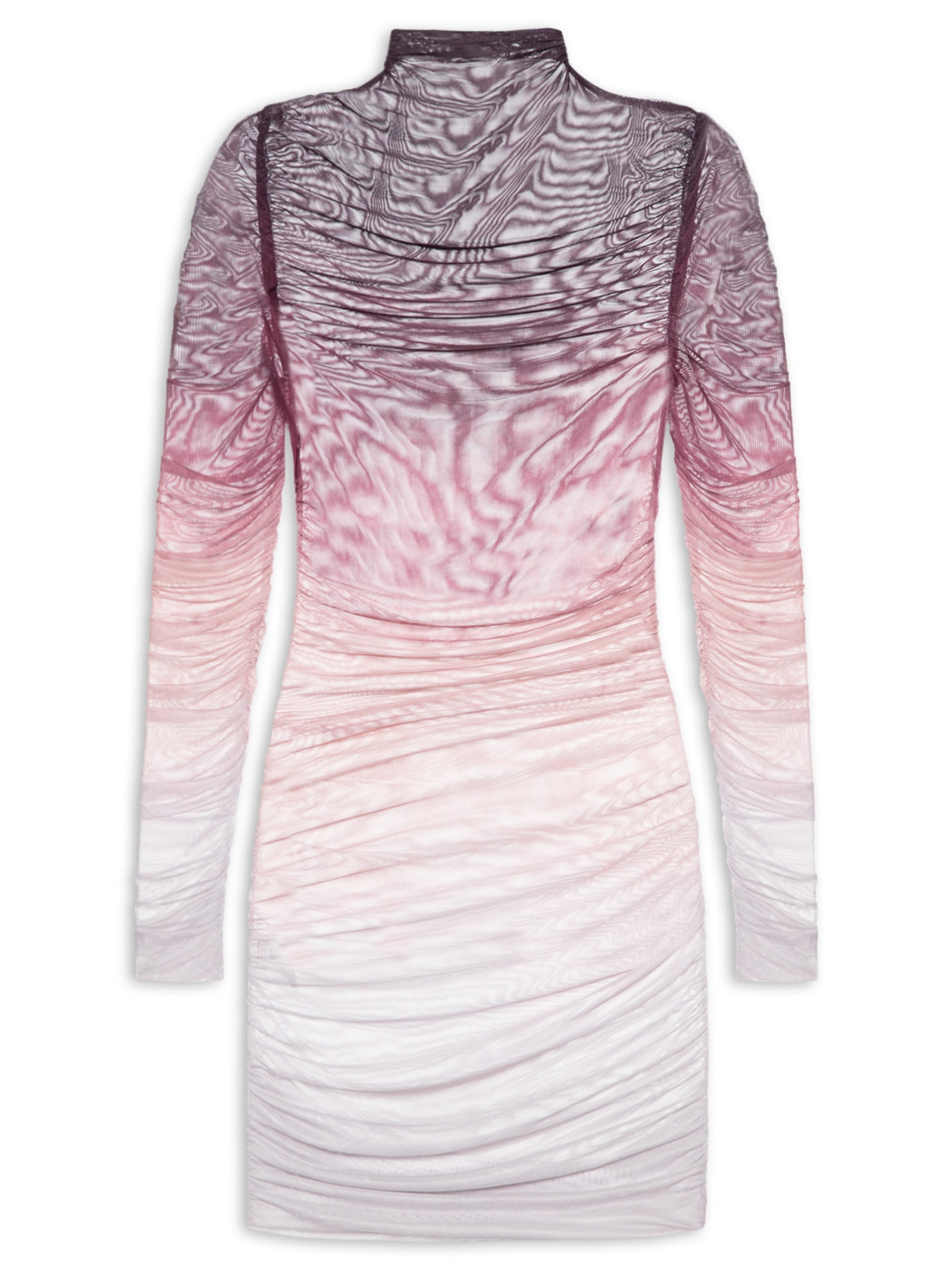 Blusa Feminina De Tule Alongada Rosa Lança Perfume