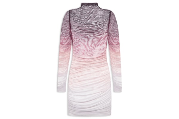 Blusa Feminina De Tule Alongada - Rosa