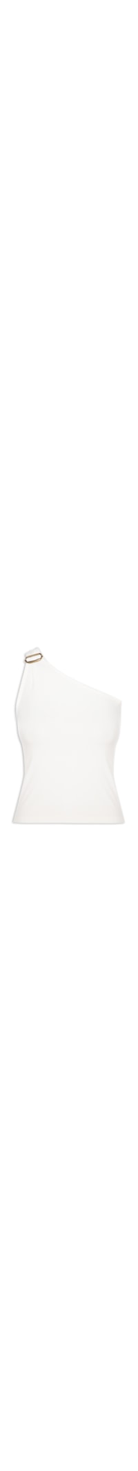 Blusa Feminina De Um Ombro Só Fivela - Branco