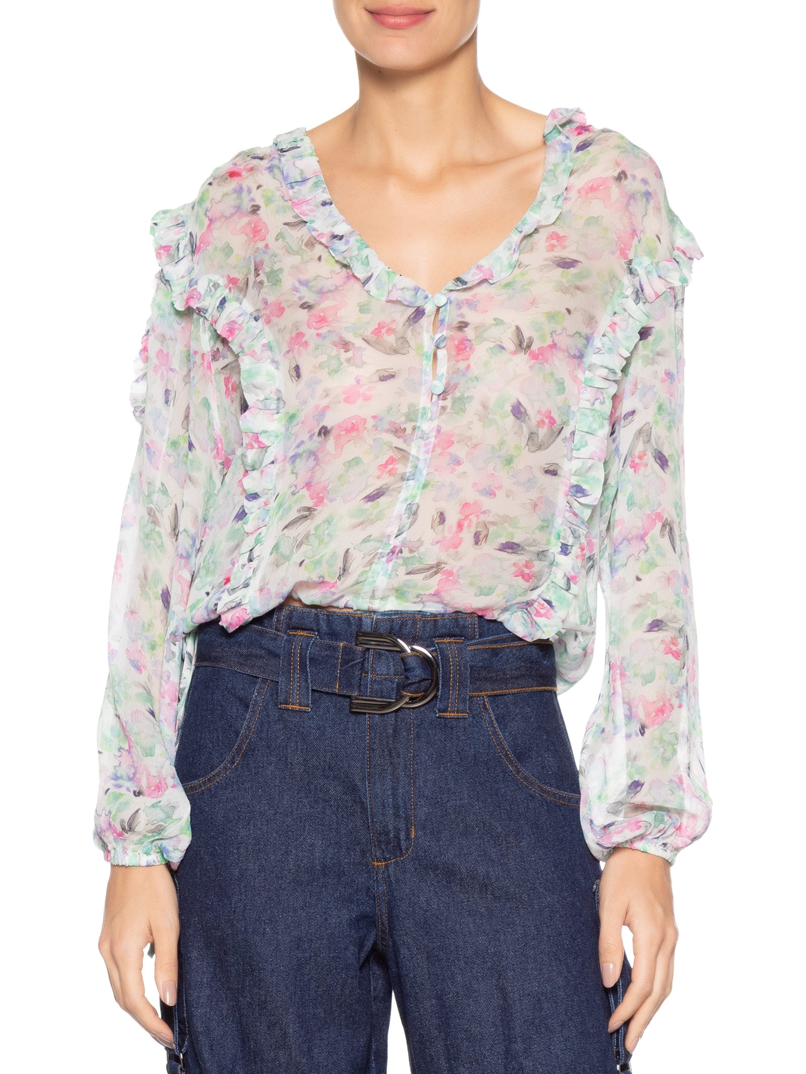 Blusa Feminina Dea Rosa Le Lis