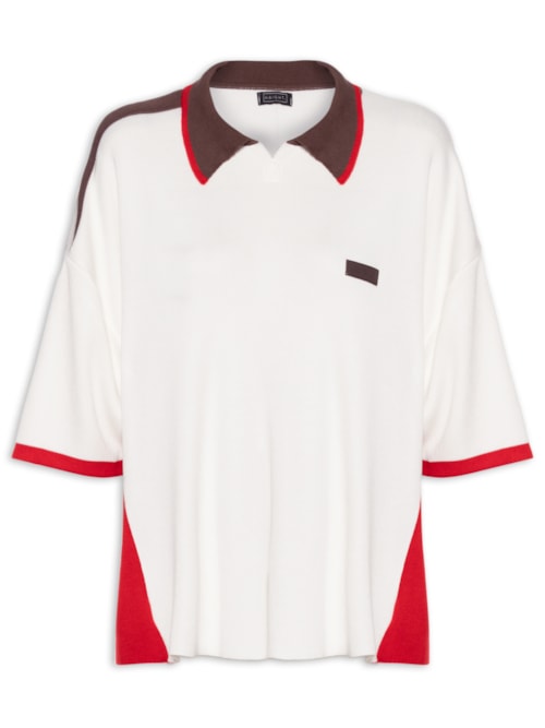 Blusa Feminina Debora Tricot – Off White