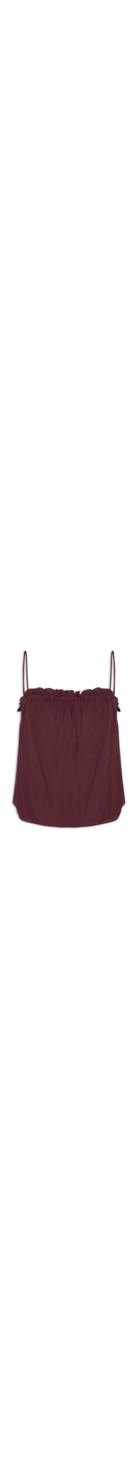 Blusa Feminina Decote Babadinho – Marrom