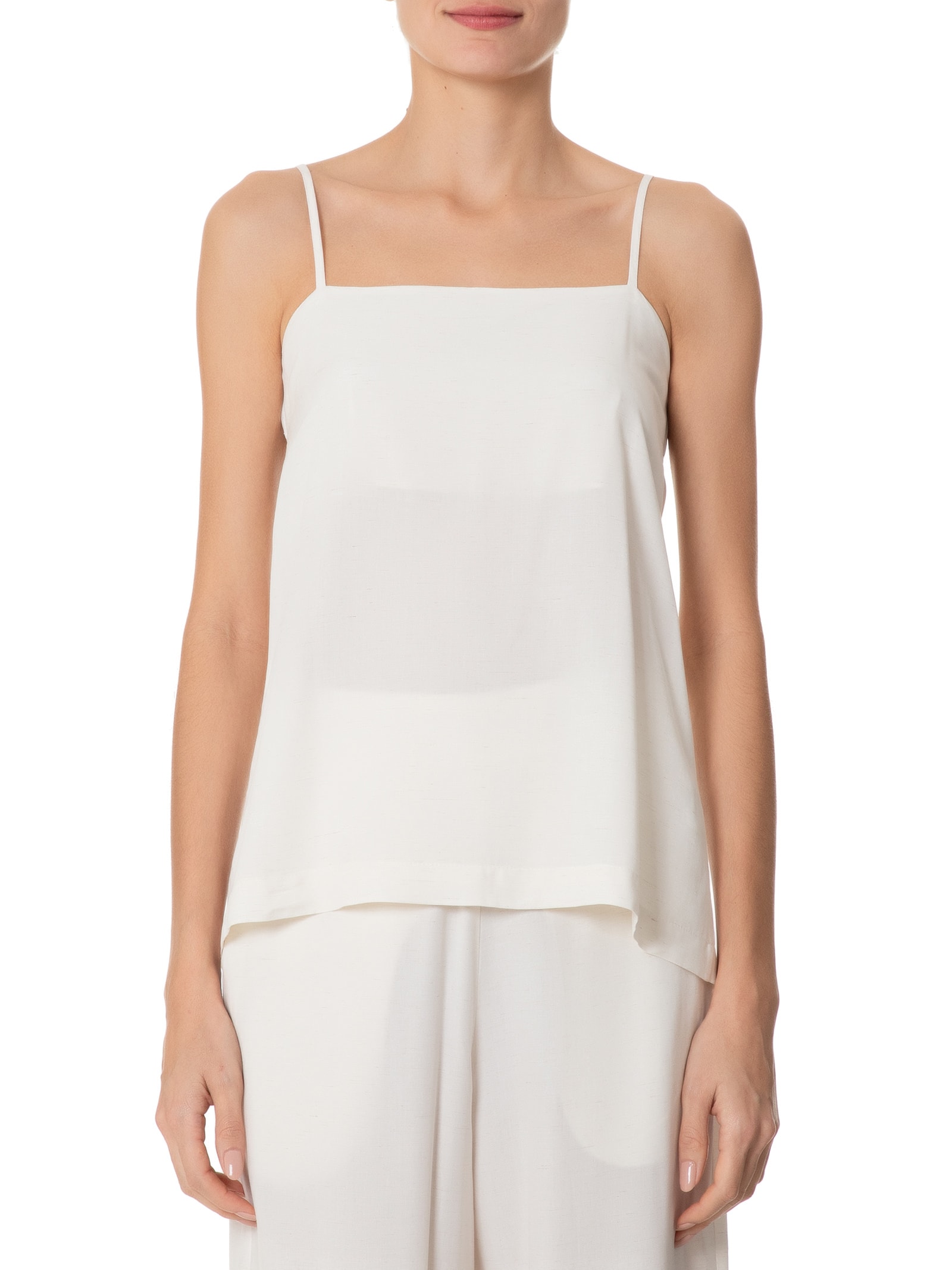 Blusa Feminina Decote Costas Degage Off White Dress To