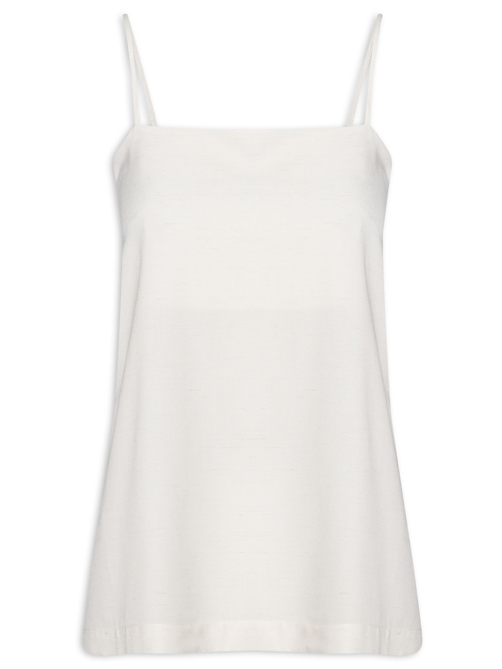 Blusa Feminina Decote Costas Degage Off White Dress To