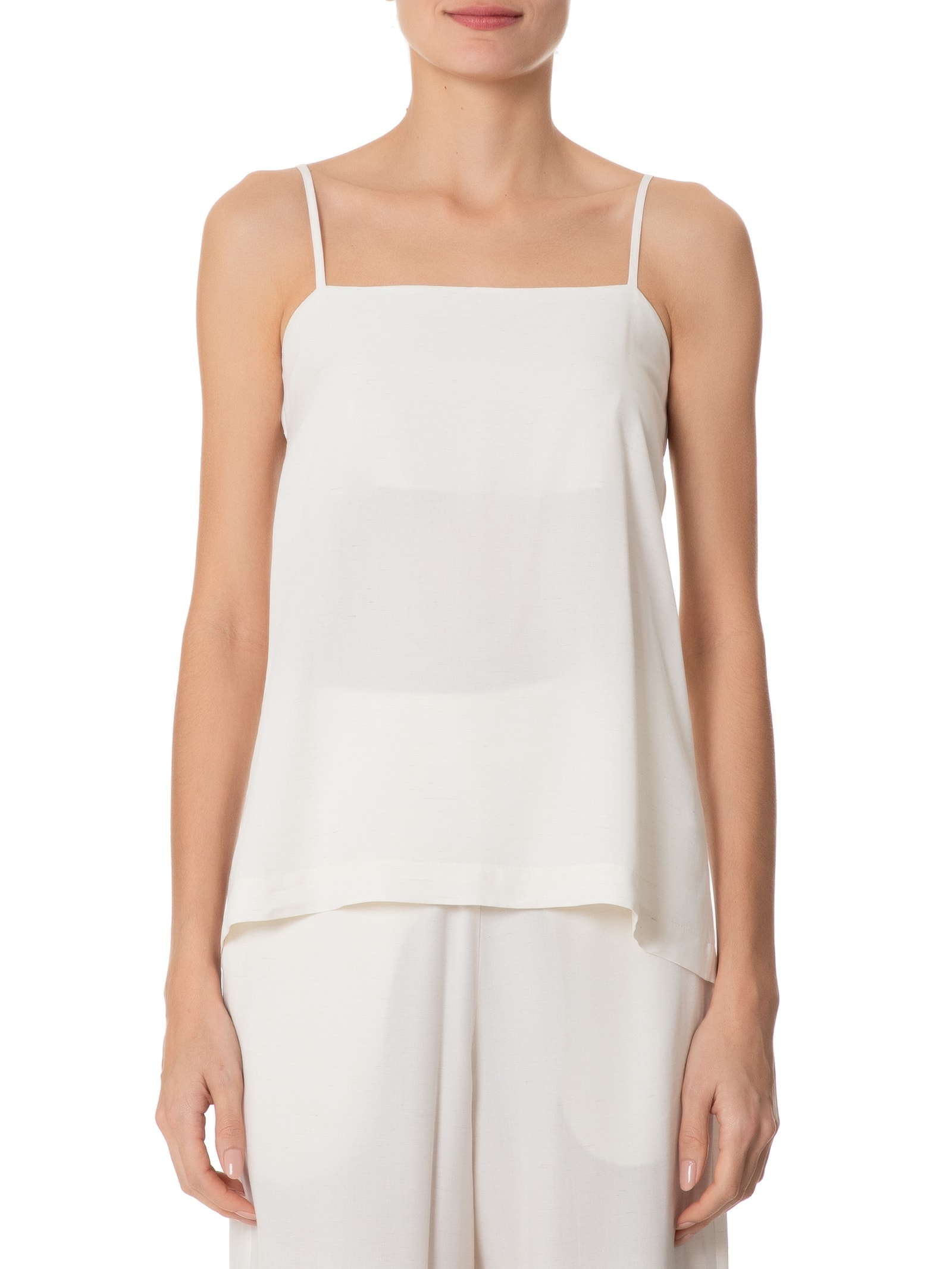 Blusa Feminina Decote Costas Degage Off White Dress To