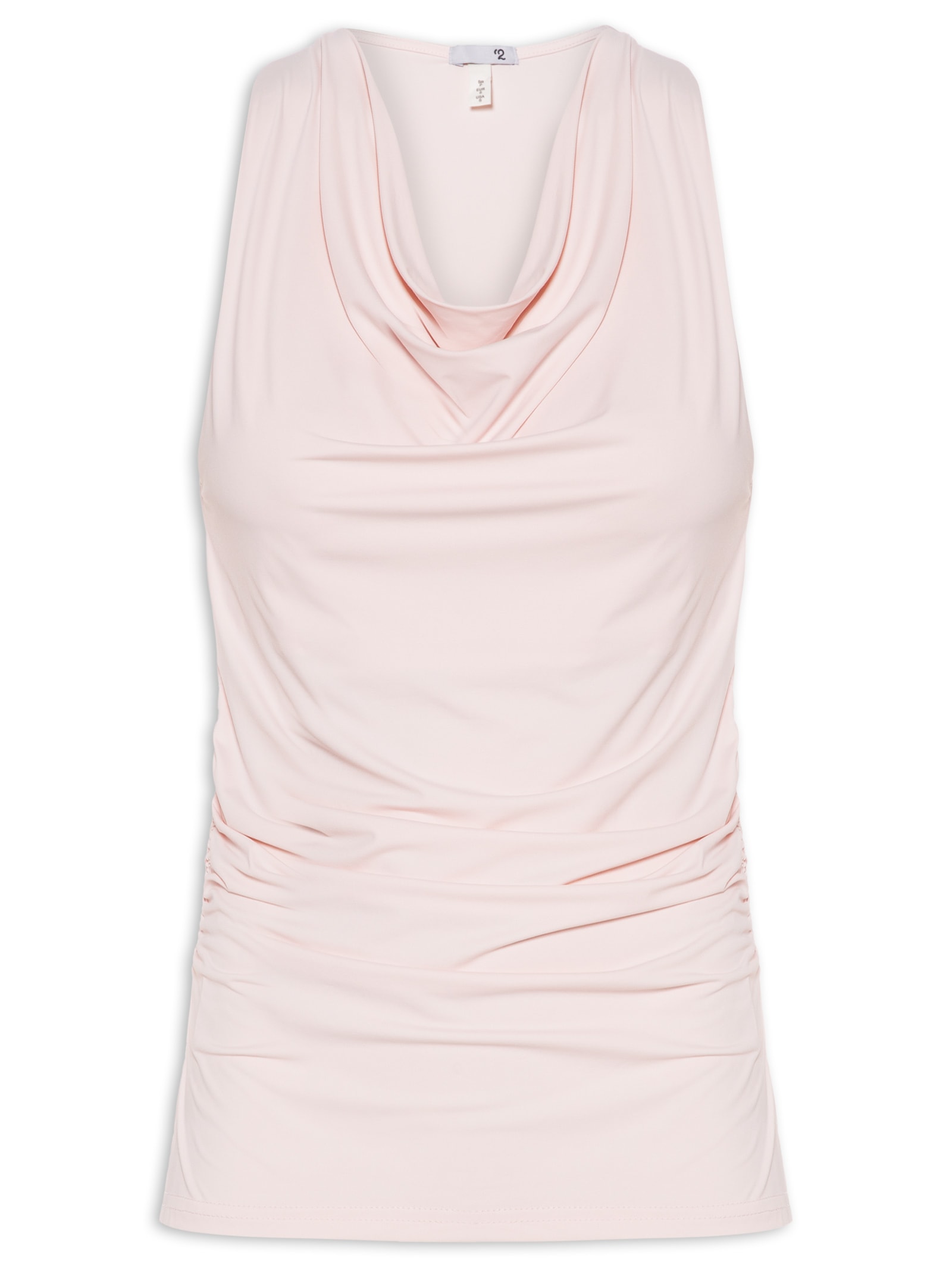 Blusa Feminina Decote Degagê Rosa '2Essential