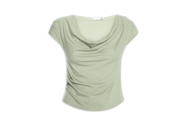 Blusa Feminina Decote Degagê - Verde
