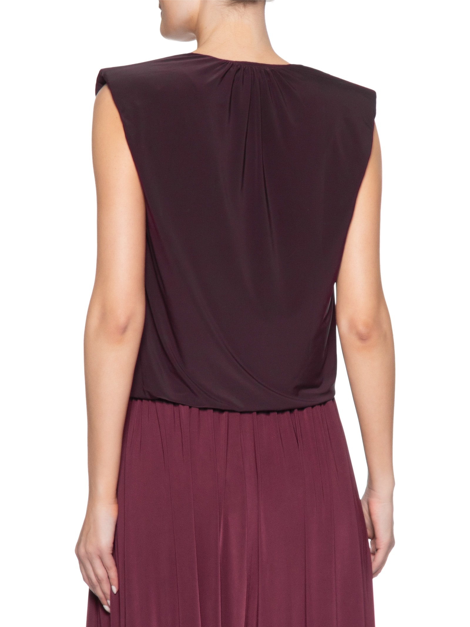 Blusa Feminina Decote Degagê – Roxo Animale