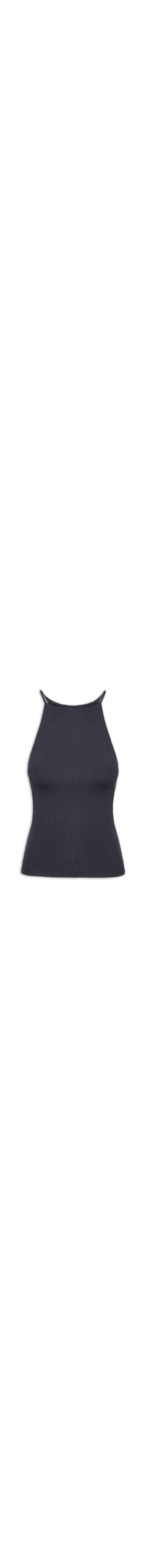 Blusa Feminina Decote Halter - Preto