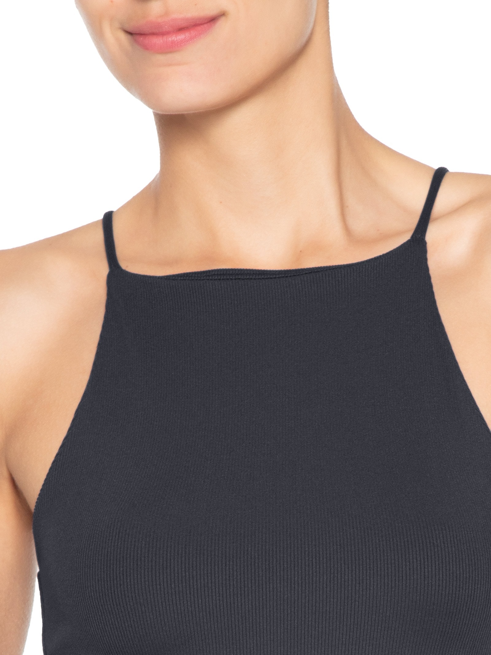 Blusa Feminina Decote Halter Preto '2Essential