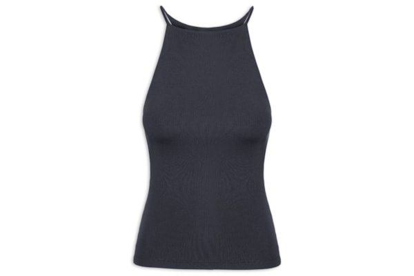 Blusa Feminina Decote Halter - Preto