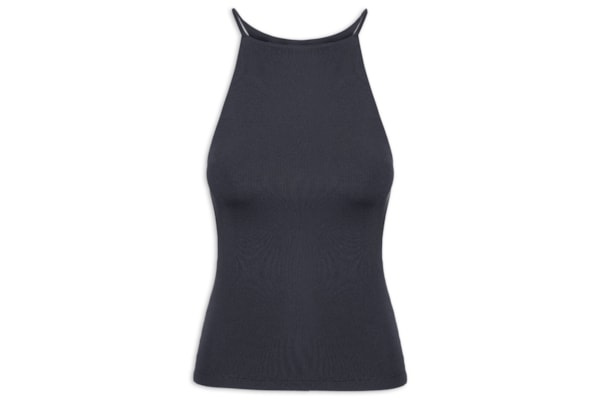 Blusa Feminina Decote Halter - Preto