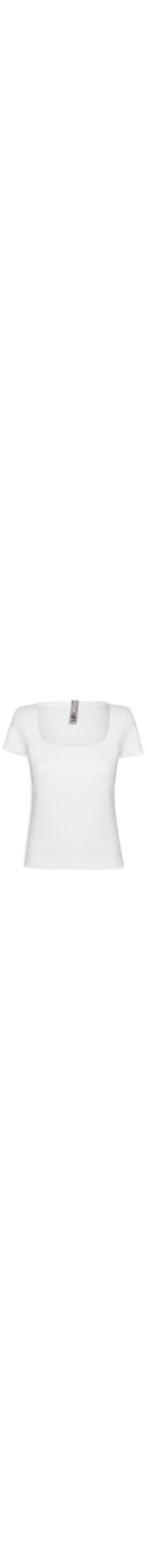 Blusa Feminina Decote Quadrado - Branco