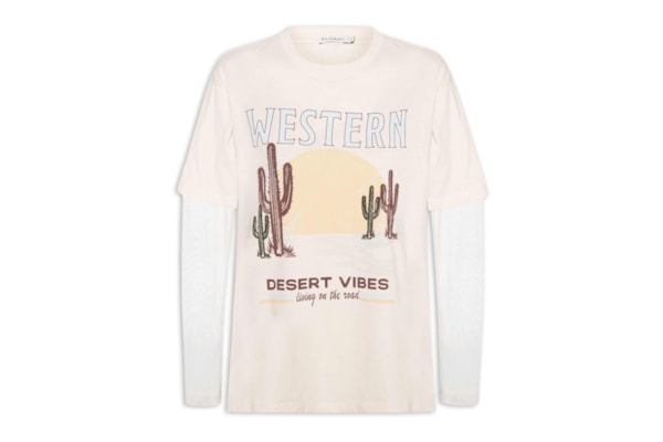 Blusa Feminina Desert Vibes I - Branco